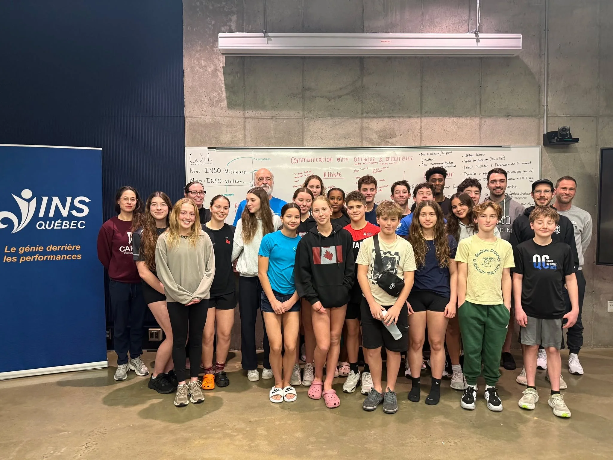 ✨ Retour sur le camp Plongeon Qu&eacute;bec de la semaine derni&egrave;re! ✨

Quel week-end riche en apprentissages et en plaisir pour nos athl&egrave;tes et entra&icirc;neur&middot;e&middot;s! 🙌

Le camp a d&eacute;but&eacute; en force d&egrave;s l