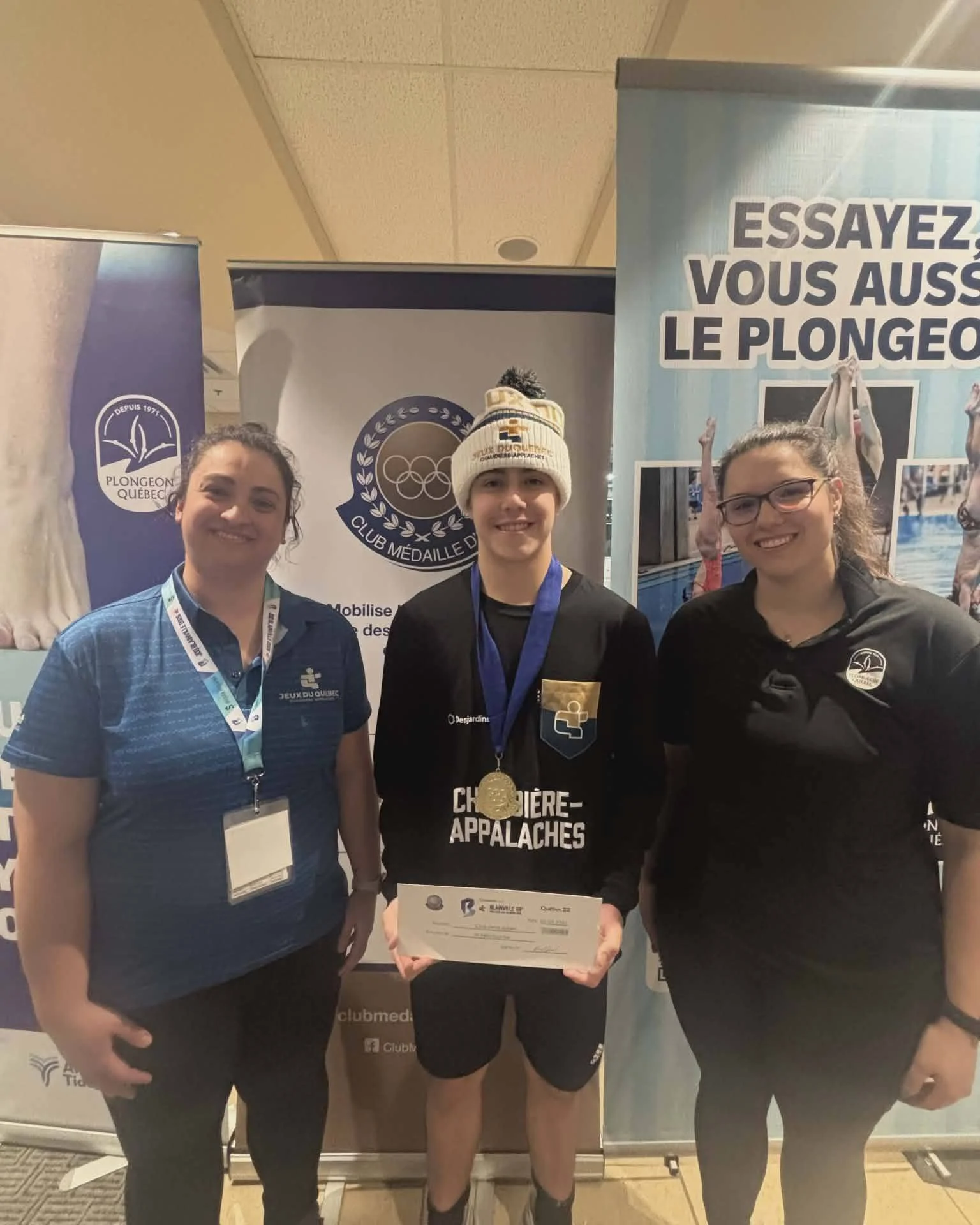 🥇 Remise de bourse &ndash; 60e Finale des Jeux du Qu&eacute;bec

Dans le cadre de son programme de bourses soulignant la 60e finale des Jeux du Qu&eacute;bec, le Club de la m&eacute;daille d'or est fier de soutenir et de reconna&icirc;tre le talent 