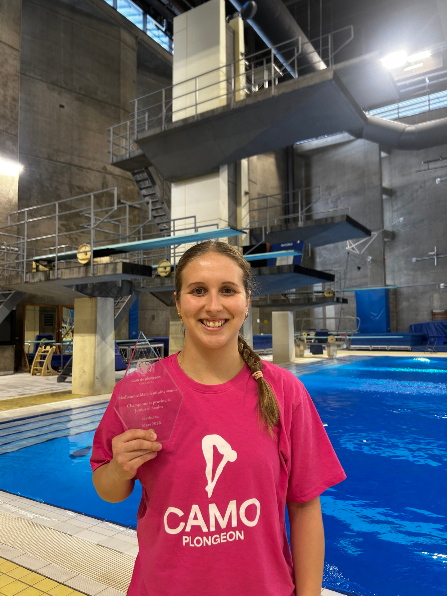 La saison provinciale de plongeon est lancée à Gatineau