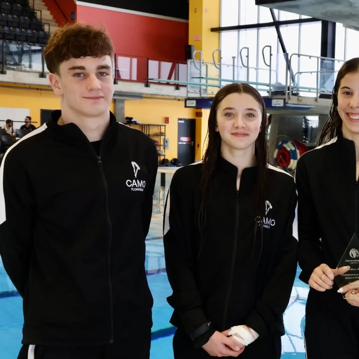 La saison provinciale de plongeon est lanc&eacute;e!

C&rsquo;est &agrave; Gatineau que les plongeurs et plongeuses junior et senior ont donn&eacute; le coup d&rsquo;envoi &agrave; la saison 2025-2026, du 20 au 22 mars dernier.

🔹 Pr&egrave;s de 100