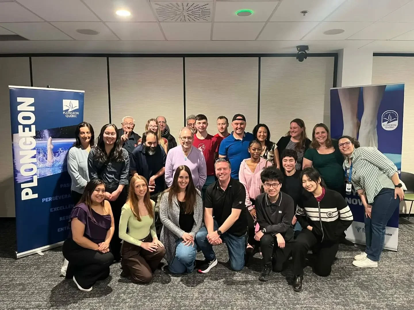 C'est hier soir que se d&eacute;roulait la toute premi&egrave;re &eacute;dition de la Soir&eacute;e de reconnaissance des b&eacute;n&eacute;voles, &agrave; la suite de la Coupe du monde de plongeon et des Jeux du Qu&eacute;bec en mars dernier. ✨️

L'