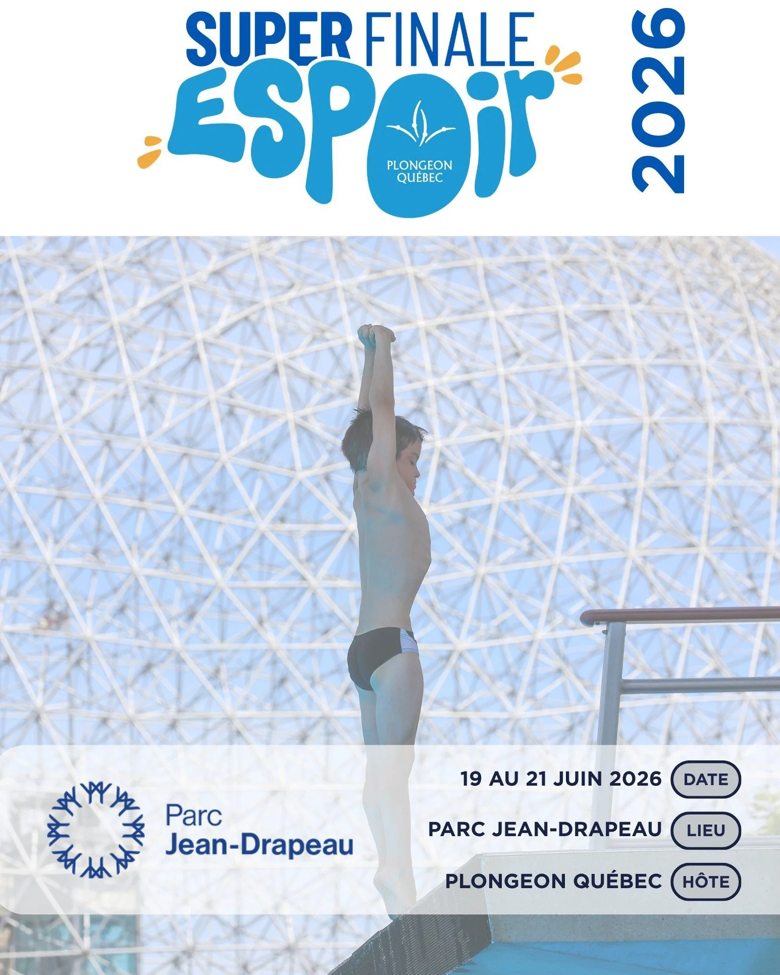 INVITATION SUPER FINALE ESPOIR📣

L&rsquo;invitation de la Super Finale Espoir (SFE) qui aura lieu du 19 au 21 juin au @parcjeandrapeau , organis&eacute;e par Plongeon Qu&eacute;bec, est maintenant disponible ici : Lien dans la bio.

Sur le site inte