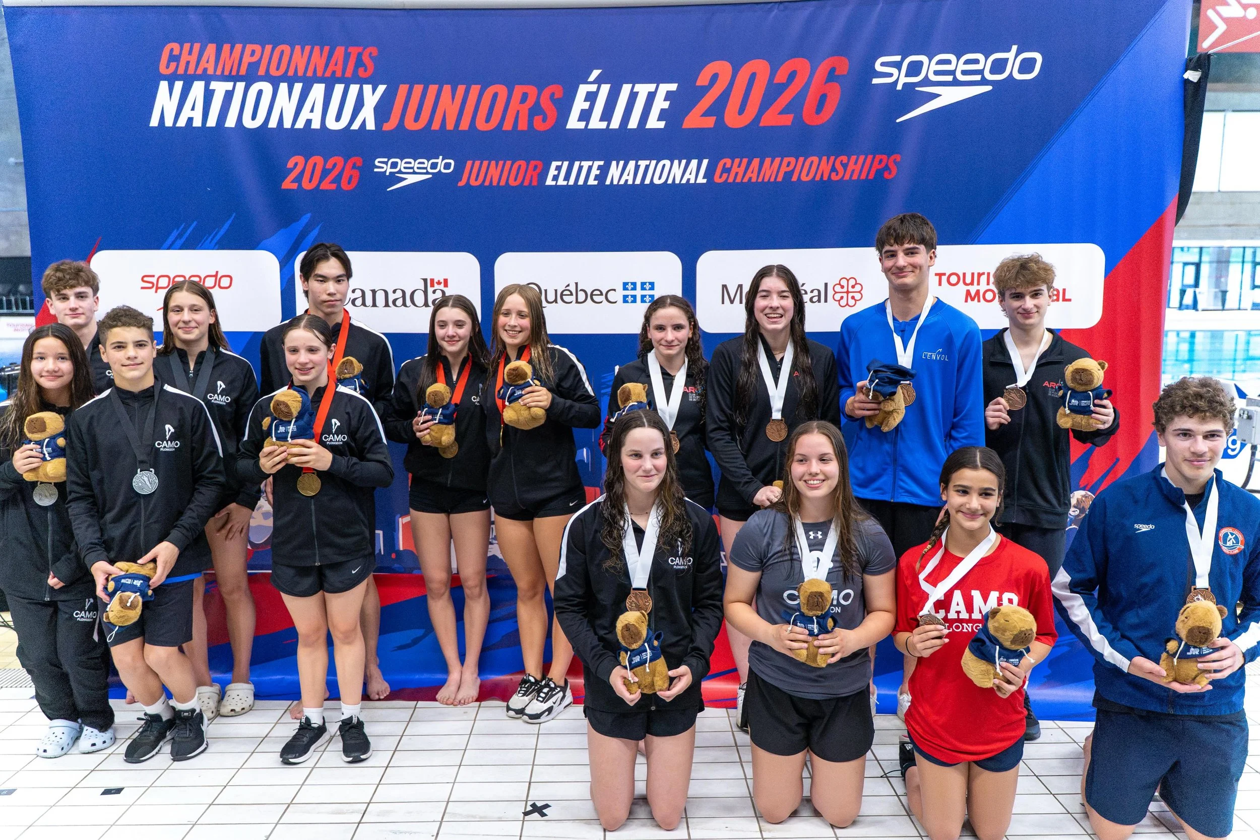 F&eacute;licitations &agrave; tous nos repr&eacute;sentants qu&eacute;b&eacute;cois ayant particip&eacute; aux Championnats nationaux junior &eacute;lite du 2 au 5 juillet, au Complexe Sportif Claude-Robillard. 🤩💧

Comme favoris locaux, les plongeu