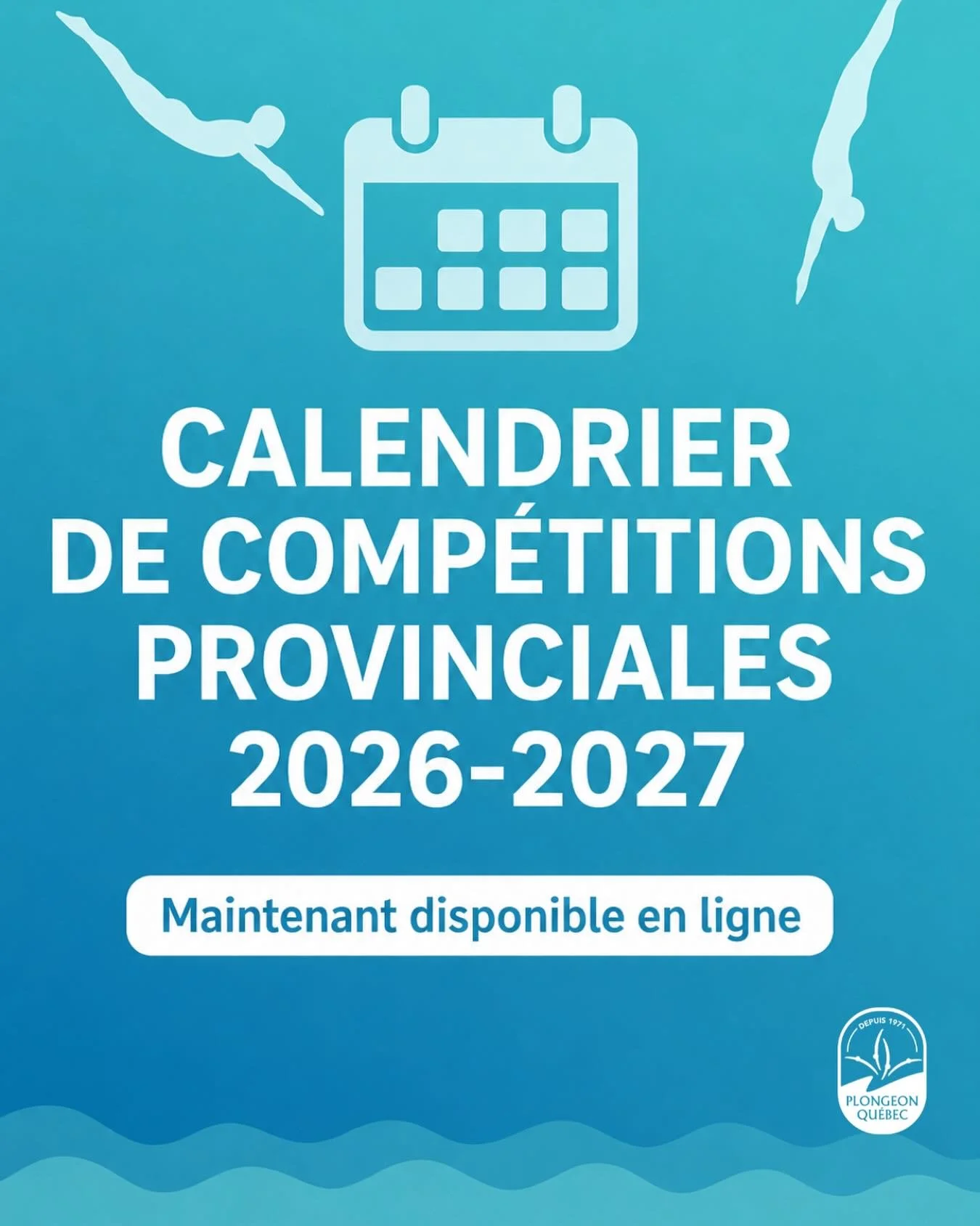 ✨ CALENDRIER DE COMP&Eacute;TITIONS PROVINCIALES 2025-2026 ✨

Le calendrier de comp&eacute;titions provinciales pour la saison 2026-2027 est maintenant disponible ! 📅

Consultez notre site web pour d&eacute;couvrir les dates des comp&eacute;titions 