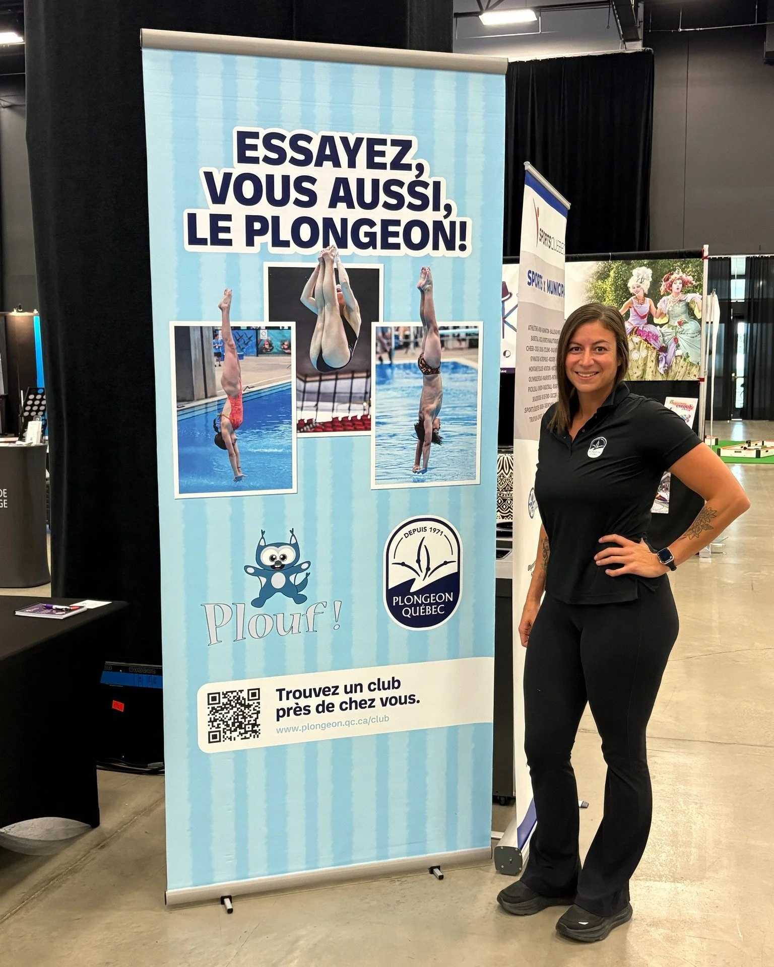 Plongeon Qu&eacute;bec au Salon des exposants &agrave; Drummondville! ✨

Plus t&ocirc;t cette semaine, notre coll&egrave;gue St&eacute;phanie De Lima &eacute;tait pr&eacute;sente au Salon des exposants du Congr&egrave;s de l&rsquo;Association qu&eacu