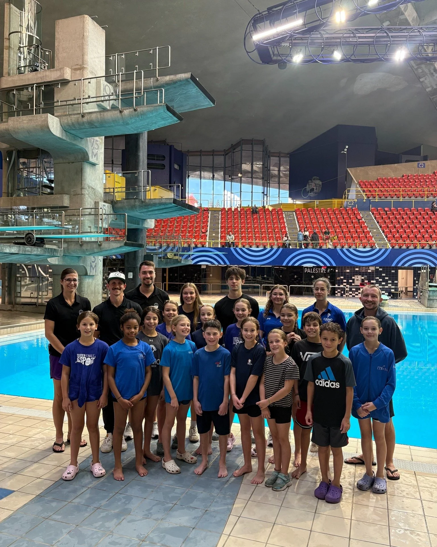 Camp d'entra&icirc;nement de l'&Eacute;quipe Jeunes espoirs 😎

Le 17 octobre, nos Jeunes espoirs ont pass&eacute; la journ&eacute;e au Stade olympique pour un camp d'entra&icirc;nement intense, rempli d'apprentissages et de beaux progr&egrave;s! 💪
