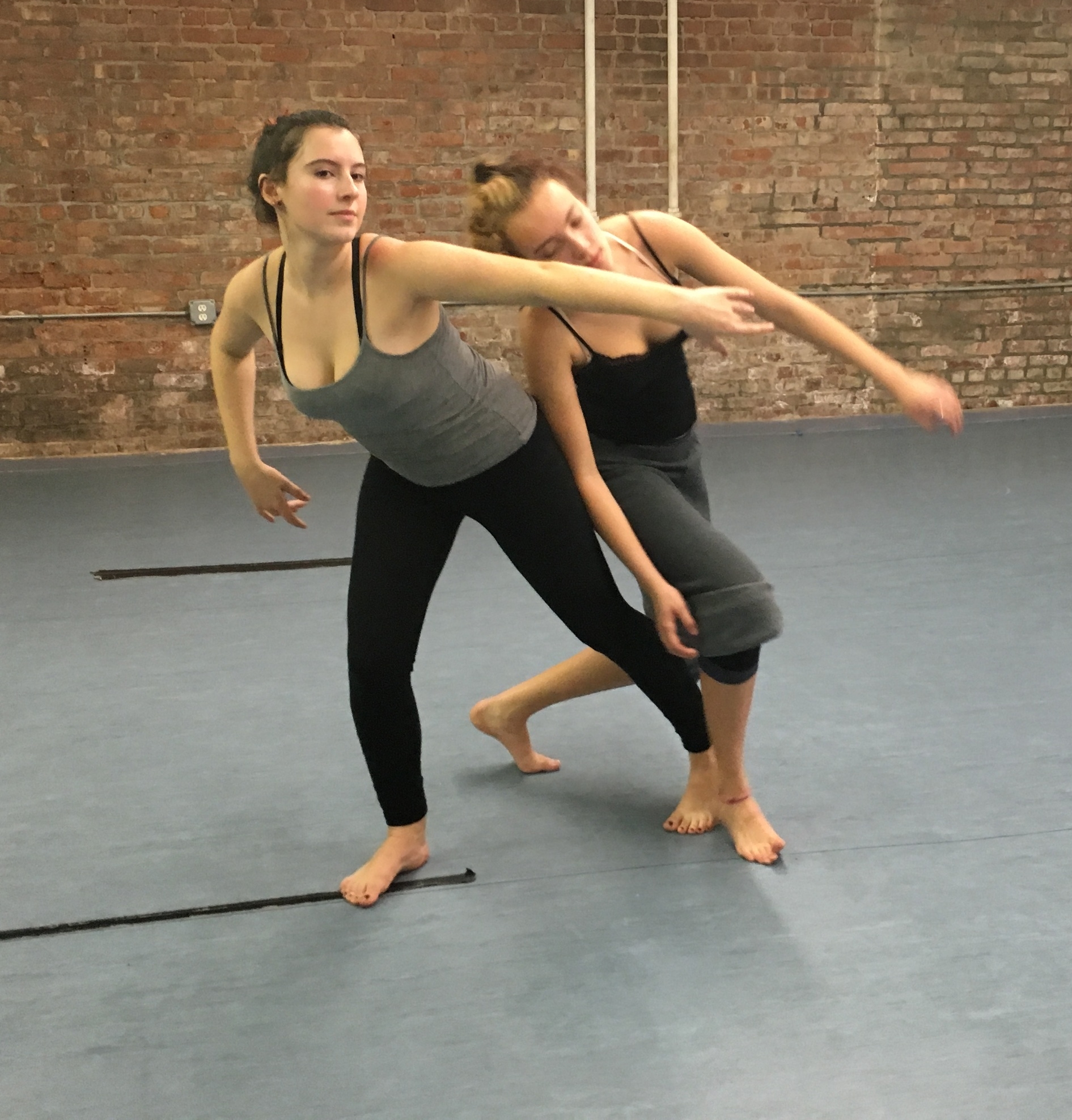 Emma in Modern Class in December 2015