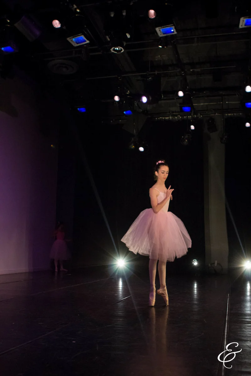 Ruby performing a solo in "Pas de Quatre" in e.g.dance Student Performance in May 2015. Photo by Ebbe Sweet Photography.