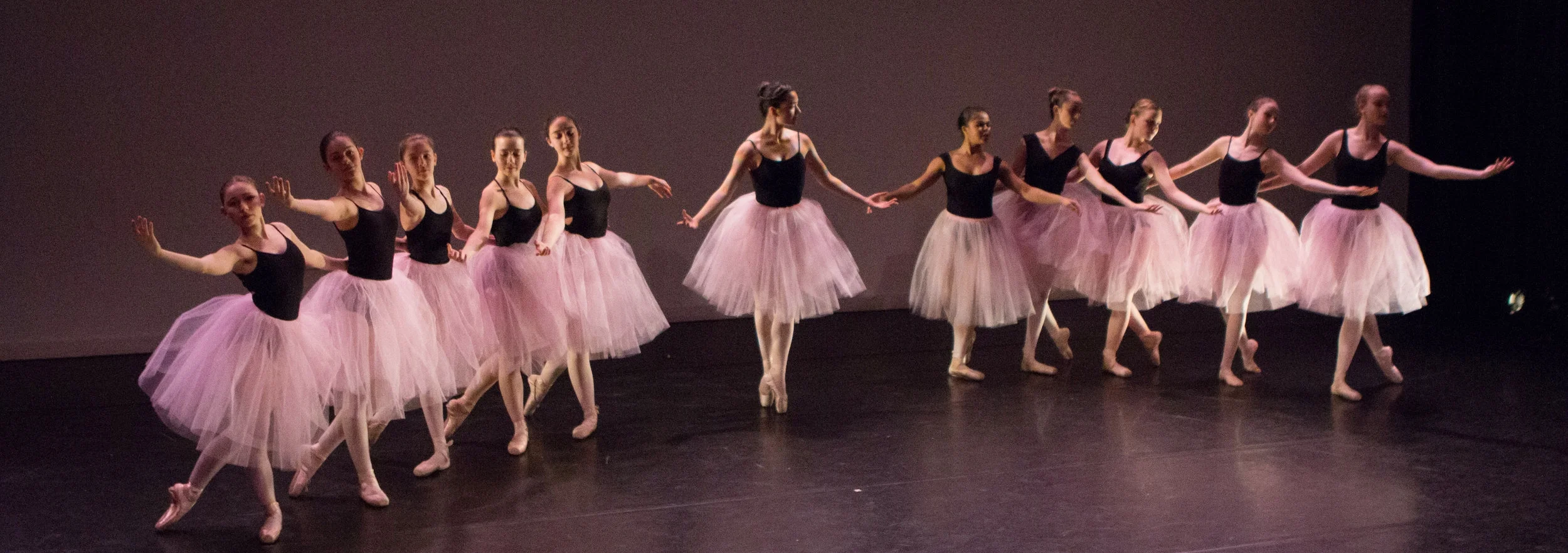 Mimi (center) in performance in May 2017. Photo by Ebbe Sweet.