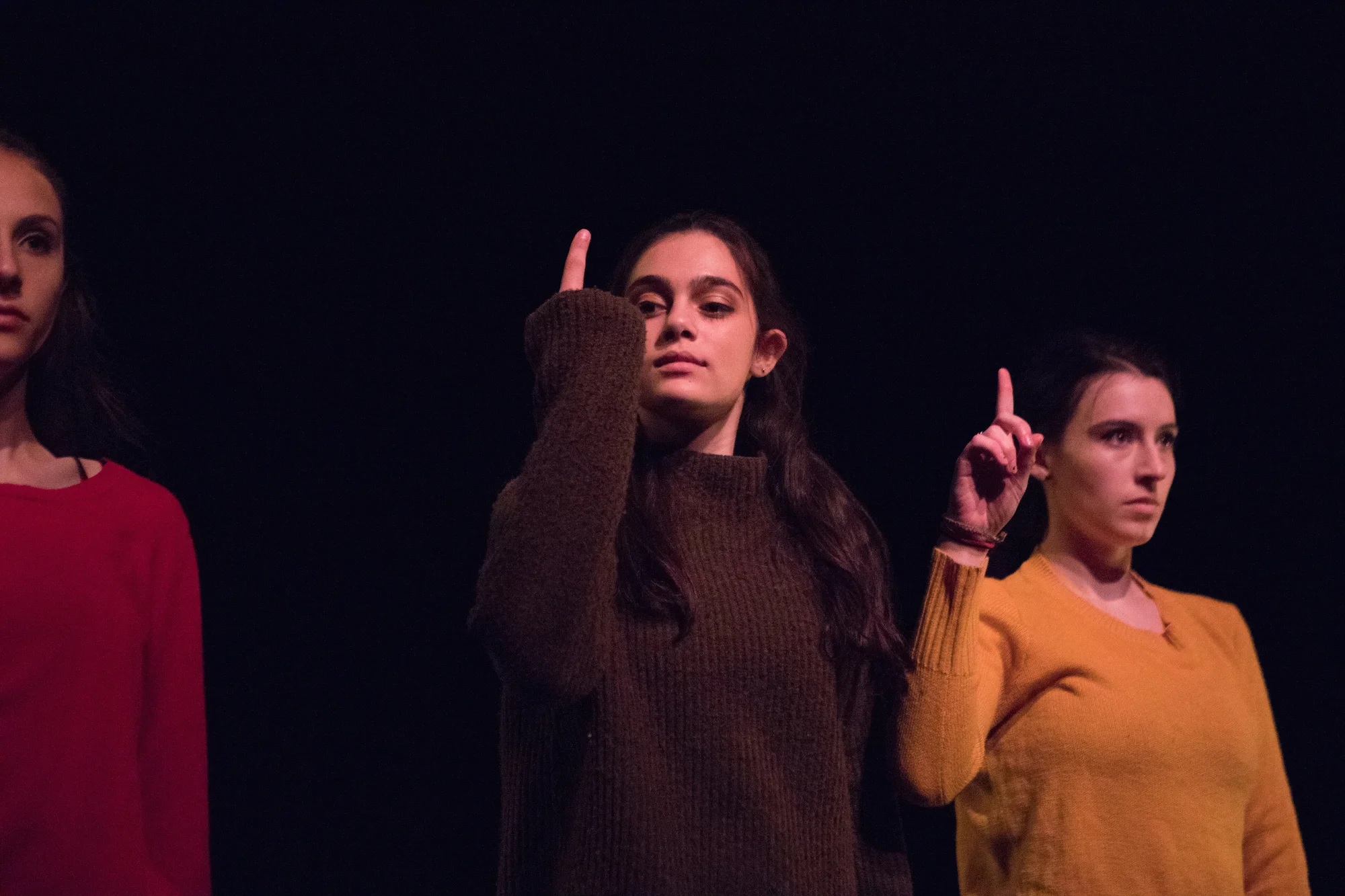 Stella (center) in e.g.dance’s Annual Performance in June 2018. Photo by Ebbe Sweet