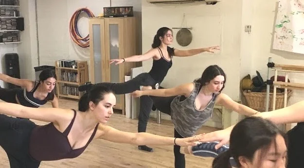 Stella in e.g.dance’s ballet class 2019.