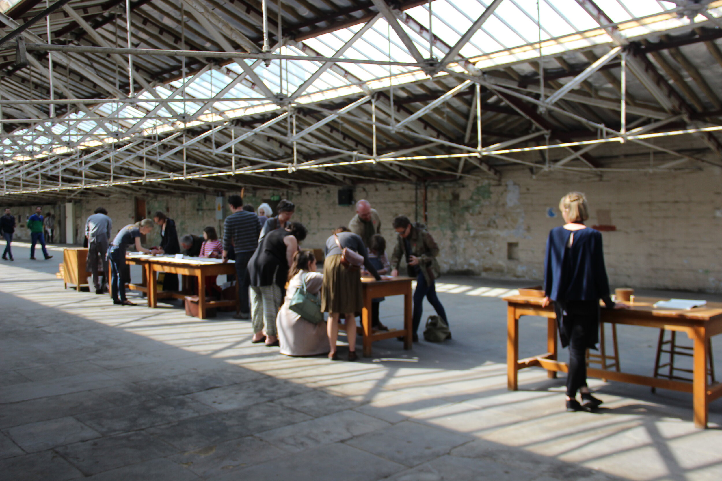 Lasting Impressions (with Hannah Lamb) Salts Mill, 2016
