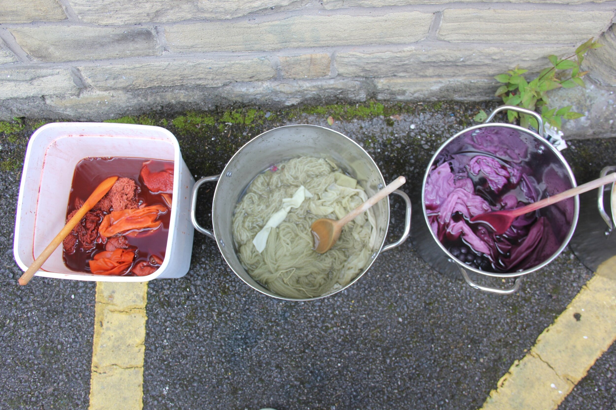 Local dyes, The Fabric of Bradford, NLHF for Hive Bradford, 2013-15