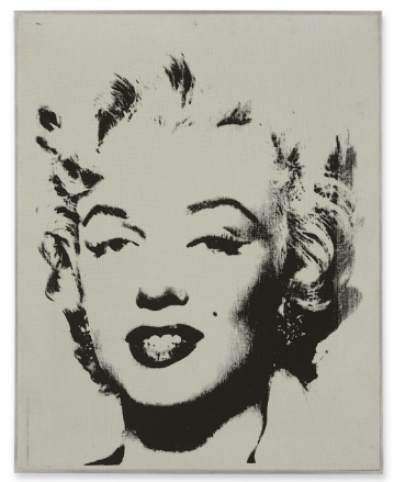 White Marilyn de Andy Warhol, 1962