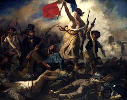 "La Libertad Guiando al Pueblo" Eugene Delacroix