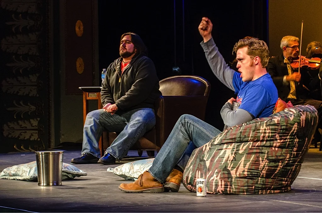 Cooper Nolan (Rodolfo), Dan Kempson (Marcello)
