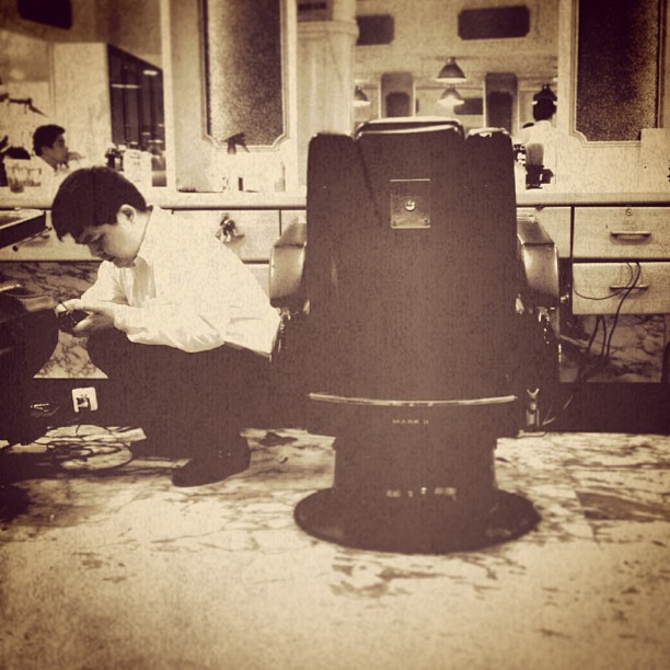 The barber's #urban #nostalgia #history