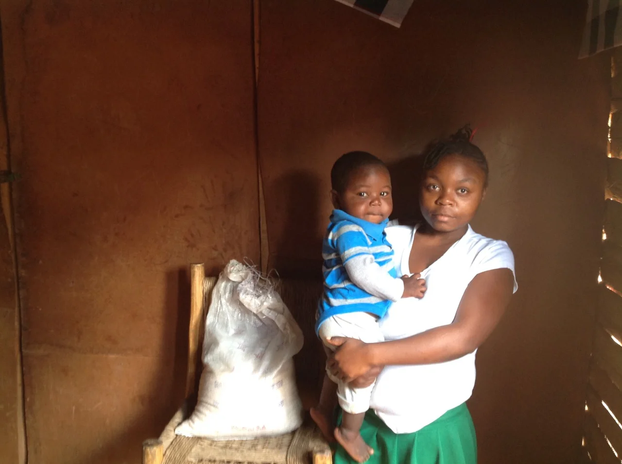 a mother without income-generating activity