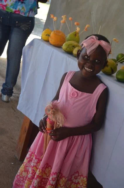 11 year old Lovelie - The oldest child to be treated for SAM at Second Mile Haiti
