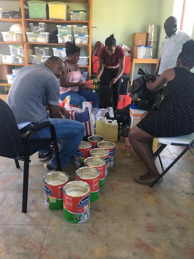 The Second Mile Haiti staff sprang into action on the protests’ “rest day” to purchase supplies that will be used at the Treatment Center and the Maternity Center.