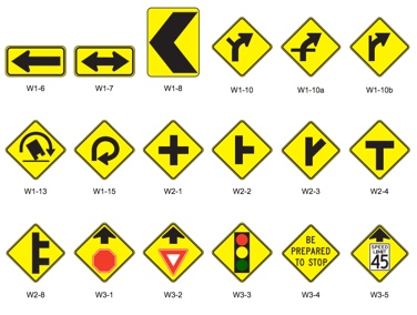 Traffic Warning Signs