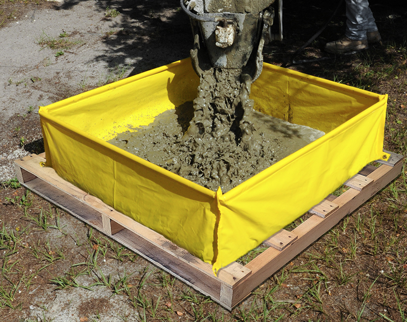 Washout Containment Berm