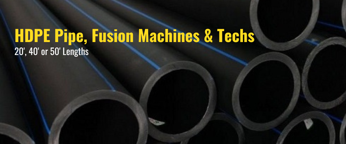HDPE Pipe and Fusion Machines