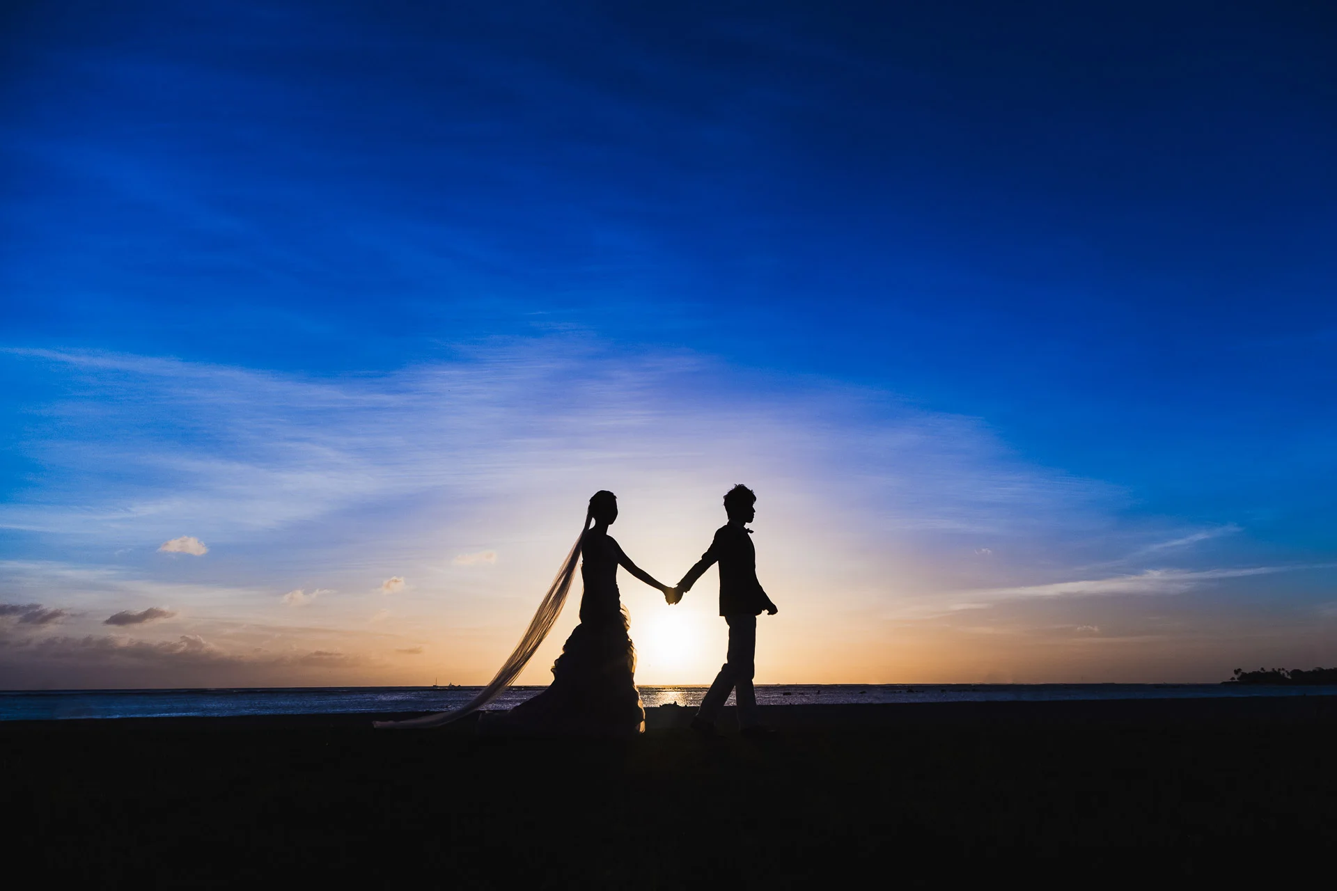 Ala Moana Blues - Post Bridal Shoot