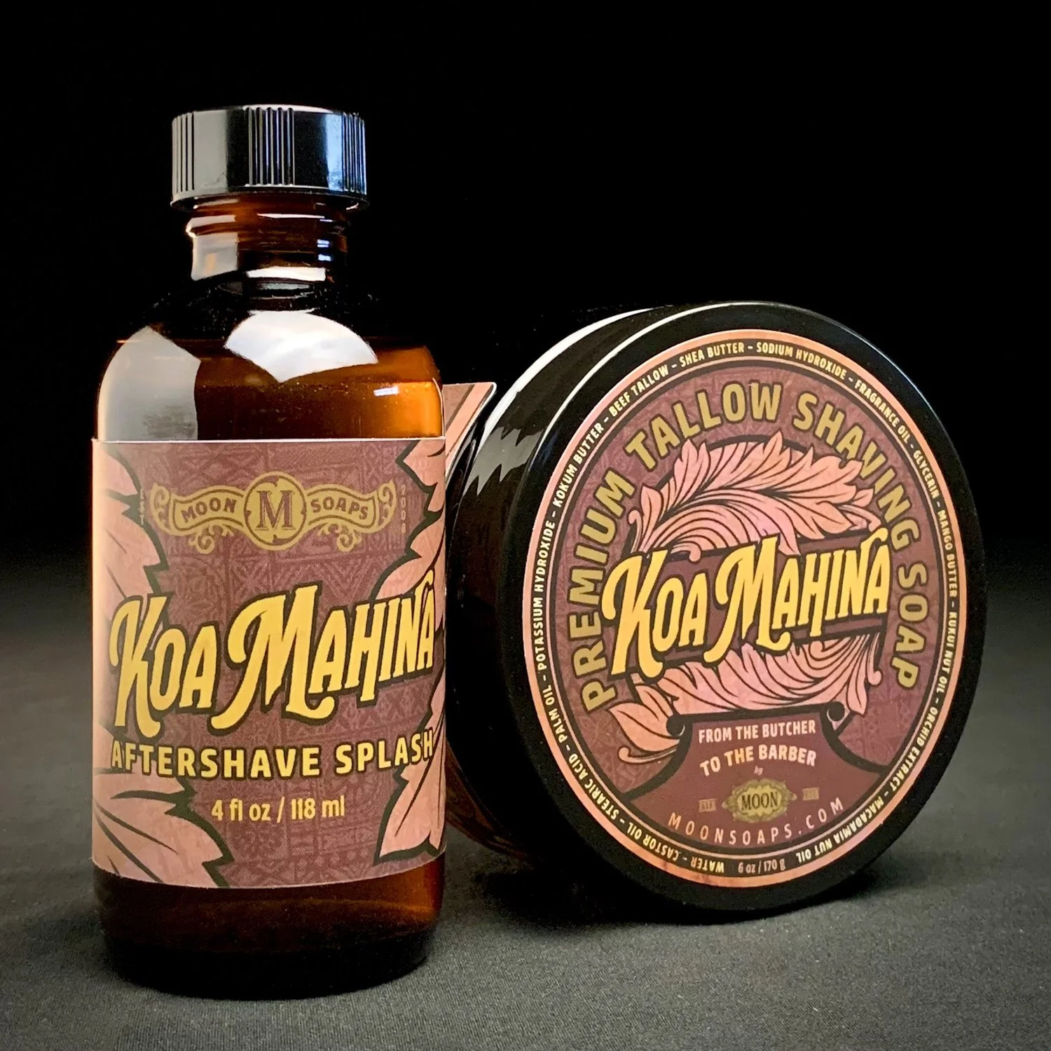 Shaving Gift Sets - Tallow Soap & Aftershave Bundle