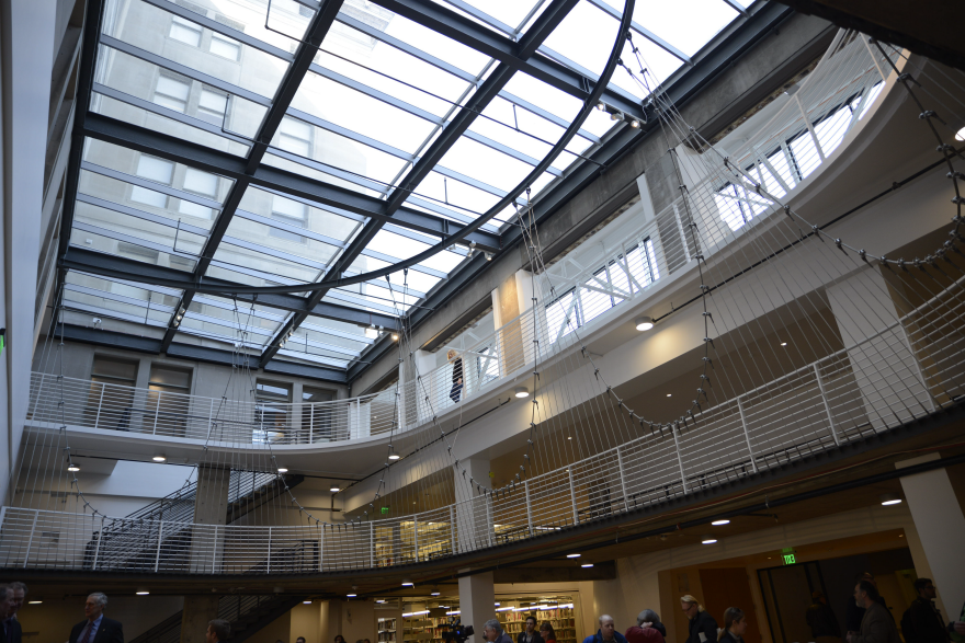 PNCA Commons, Beaux Arts meets Modern.