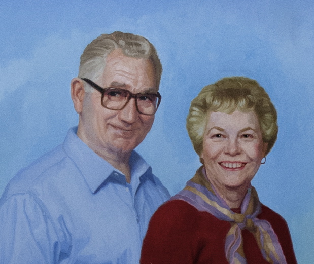 Lt Cl Stan Adams & wife Jean Adams