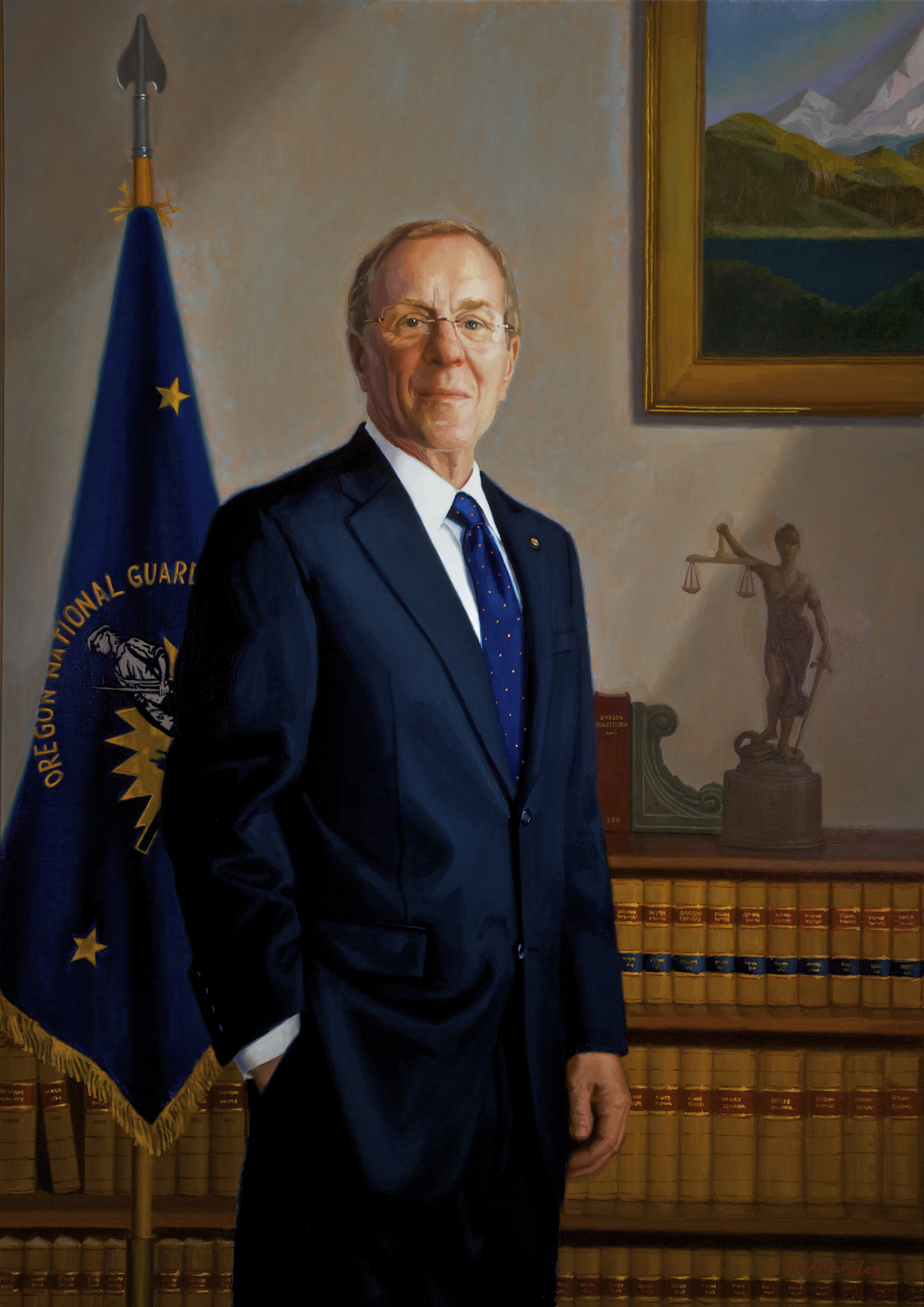 Official Portrait of Governor Ted Kulongoski