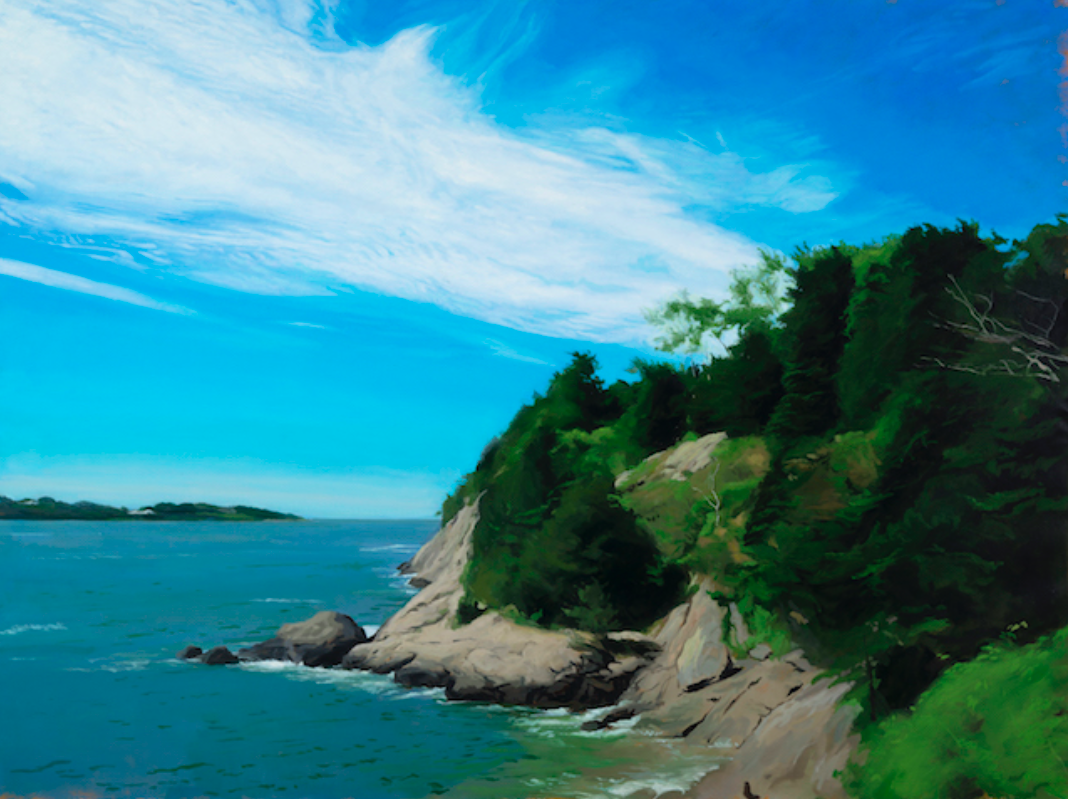 Ariel, 50 x 24, oil on canvas