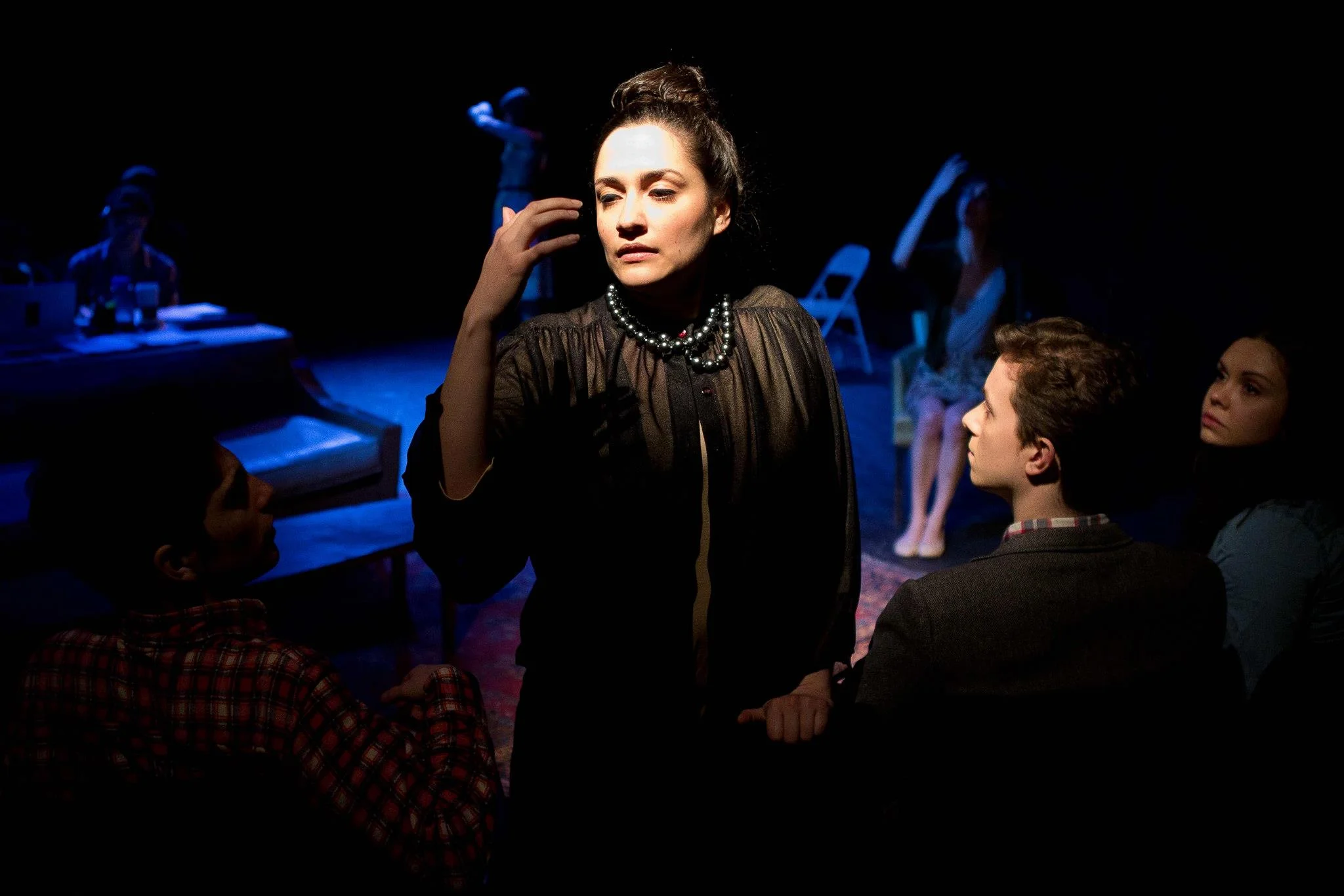 SET IN THE LIVING ROOM OF A SMALL TOWN AMERICAN PLAY // by Jaclyn Backhaus // directed by John Kurzynowski // Walker Space
