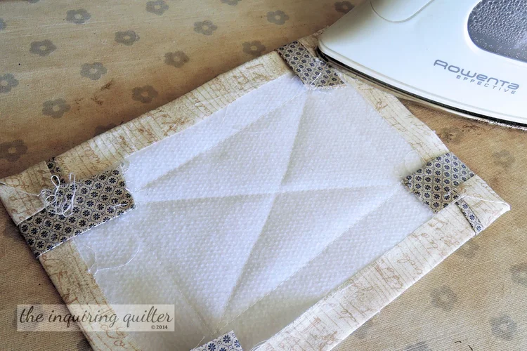 Day Three: Funky Fabric Photo Frame — The Inquiring Quilter
