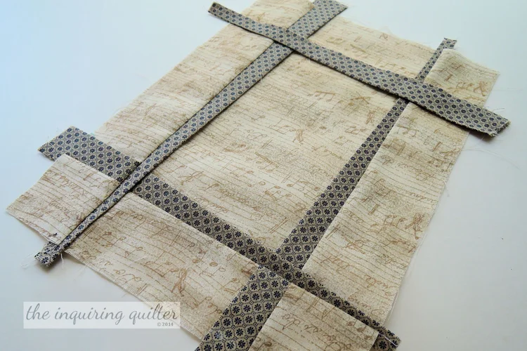 Day Three: Funky Fabric Photo Frame — The Inquiring Quilter