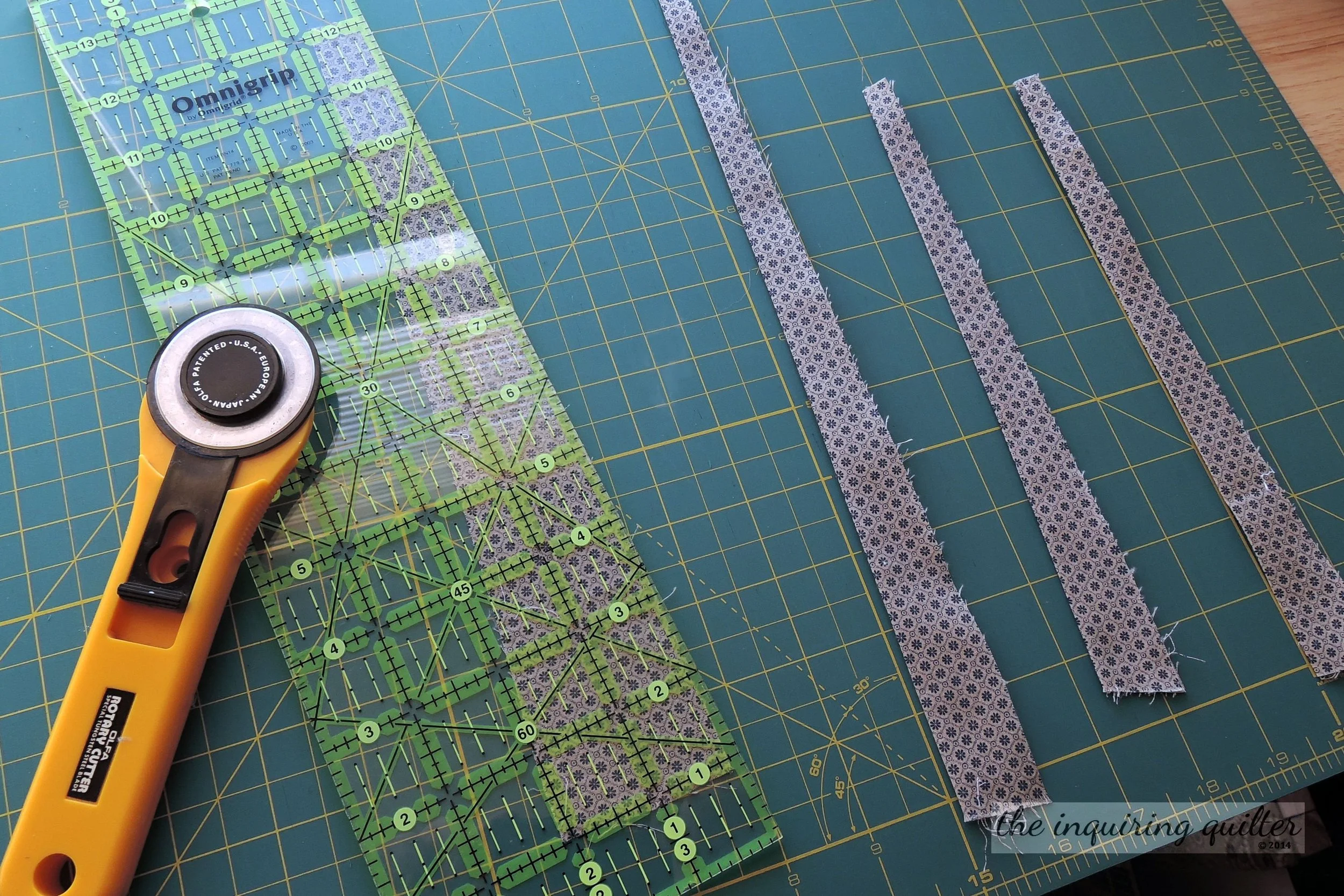 Day Three: Funky Fabric Photo Frame — The Inquiring Quilter