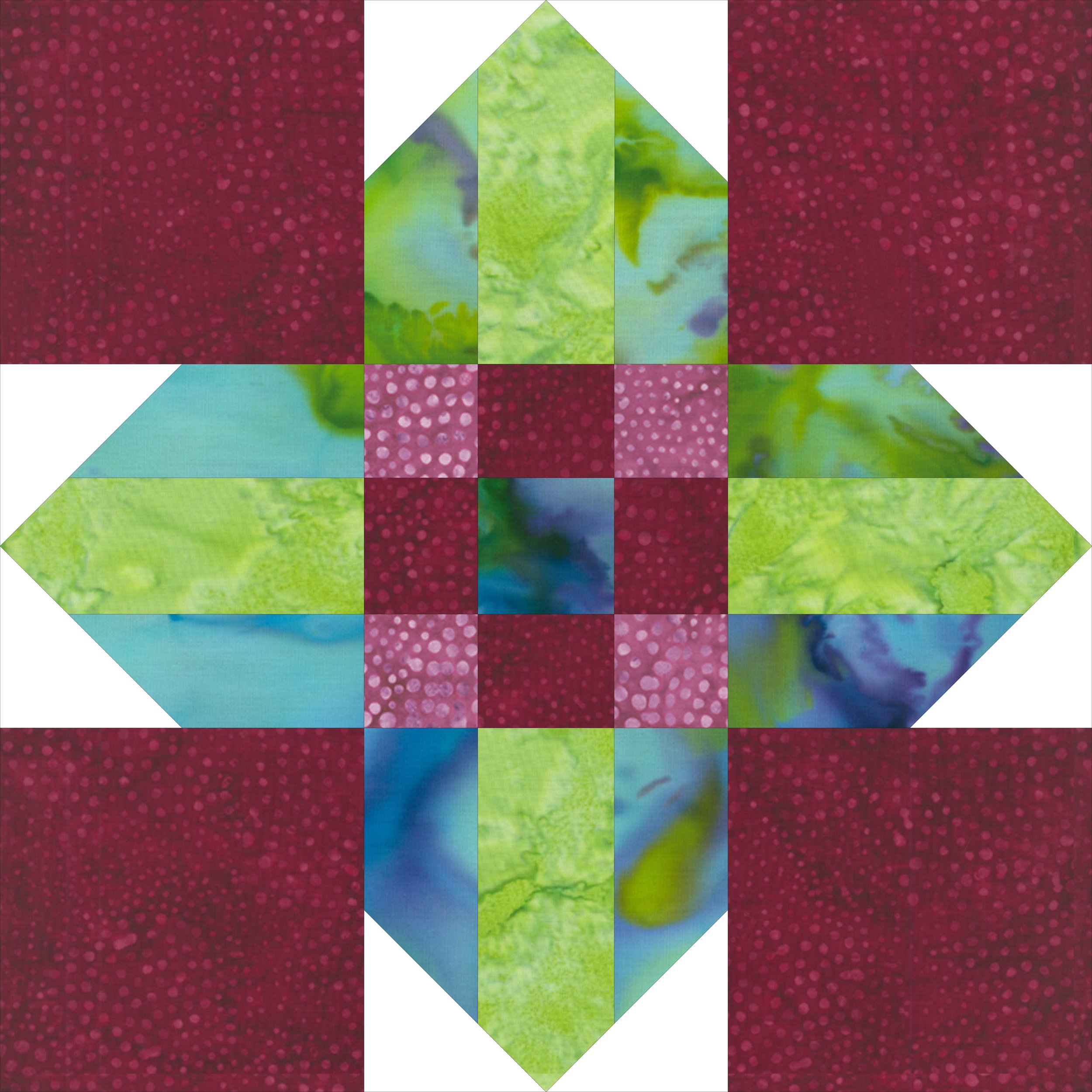 Block A2 for Colorway 2