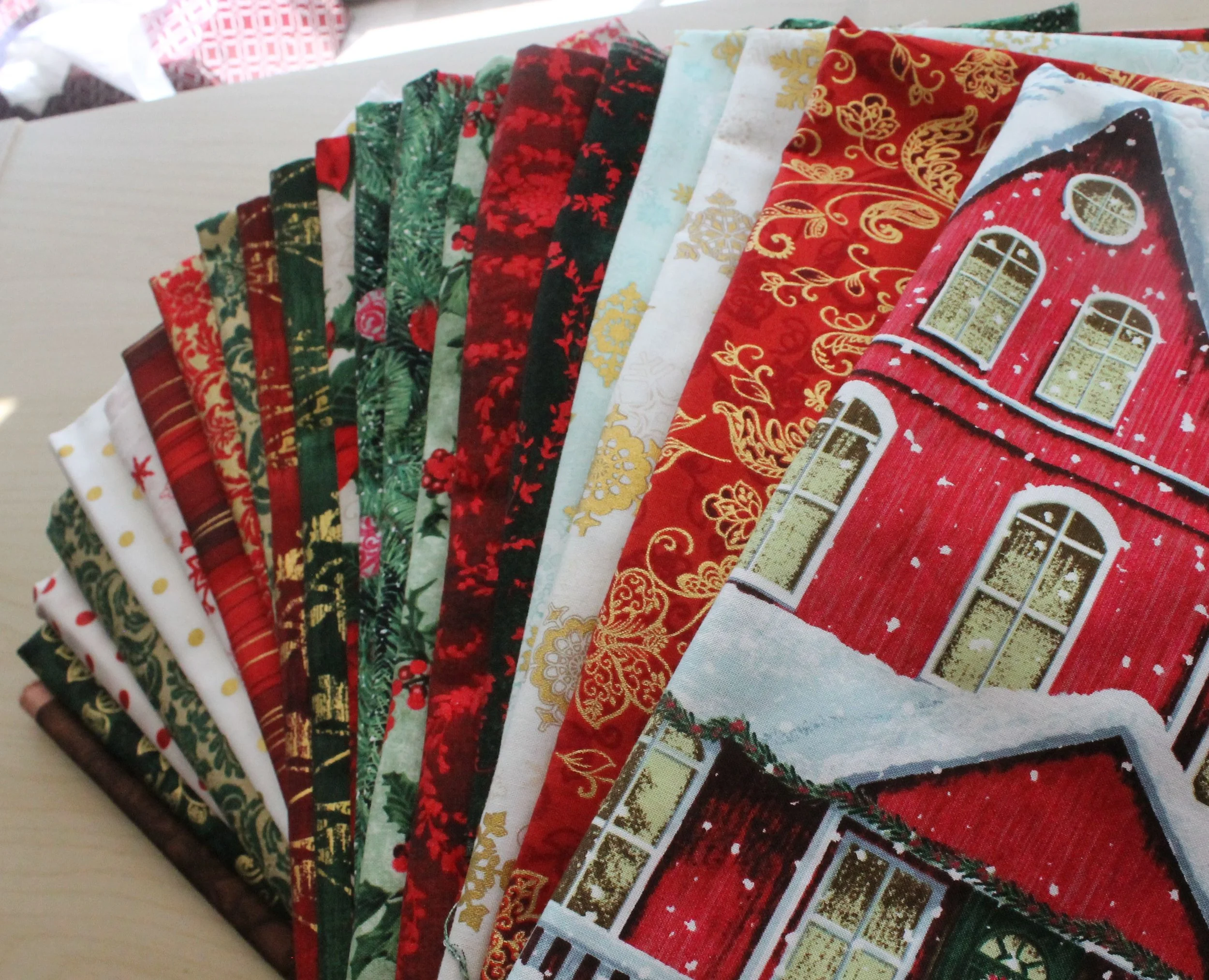 Merry Berry and Bright AND Shiny Little Objects in Holiday Twinkle by RJR Fabrics