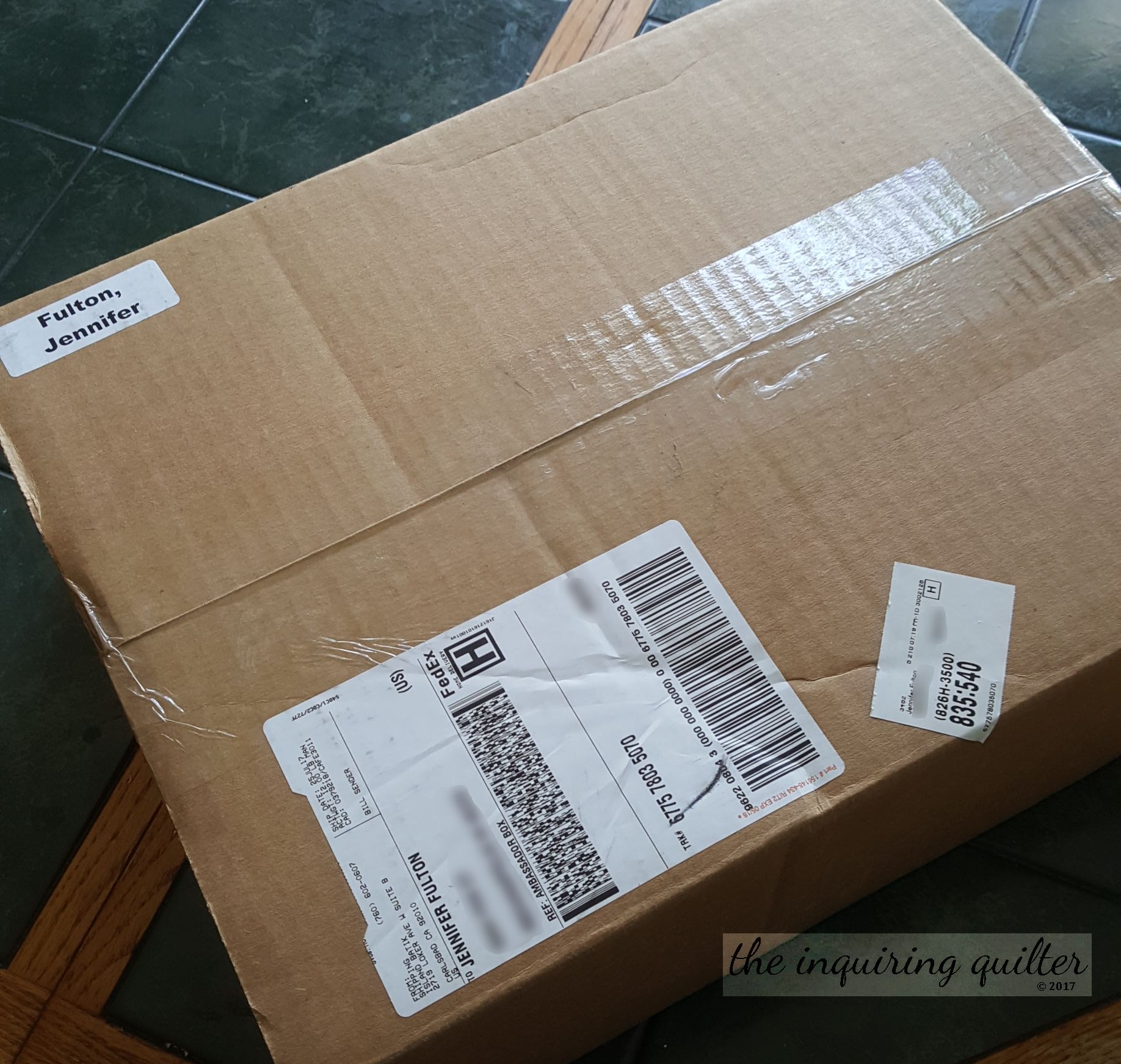 What beautiful batiks did I get this time? What will I be featuring in upcoming challenges? Ooh it's like Christmas! Click the link to the post to find out what I got!