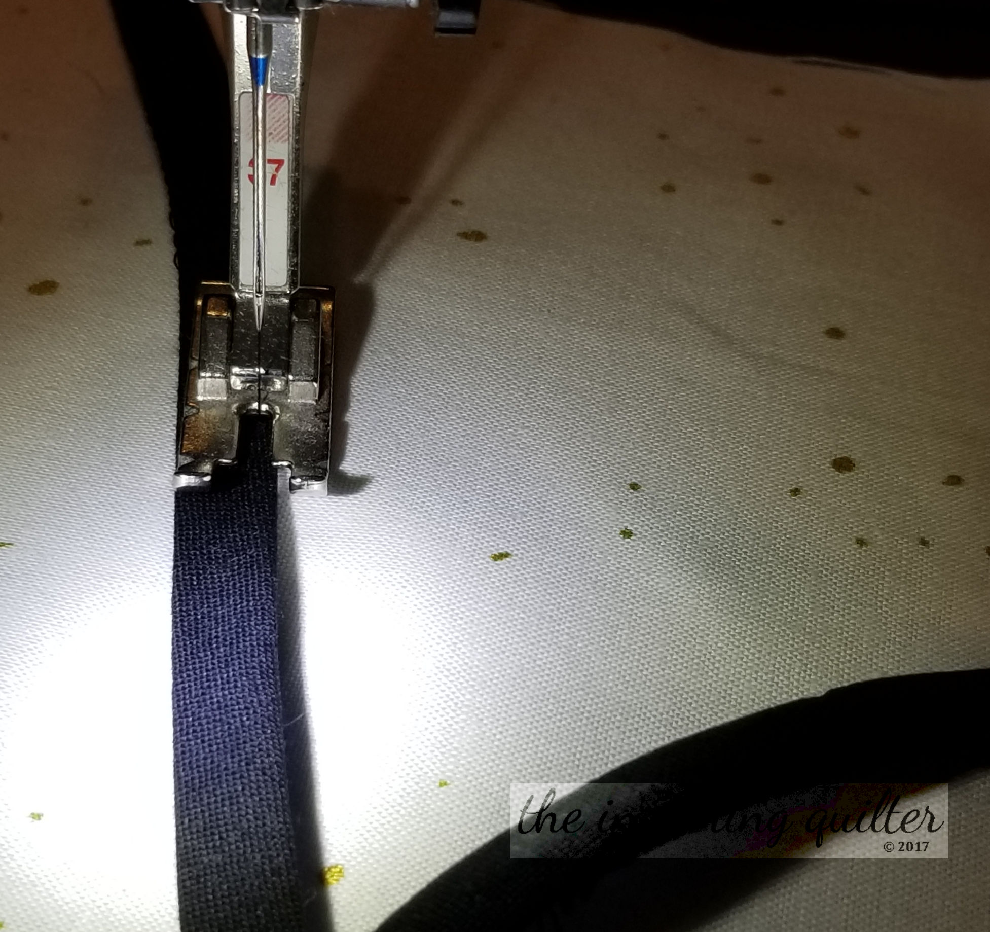 Edge stitching the bias tape 1.jpg