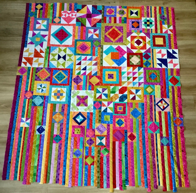 Kate's Gypsy Wife quilt from Week 46