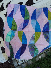 Kathy's Metro Twist quilt from Week 32