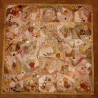 Mary's crazy quilt from Week 31