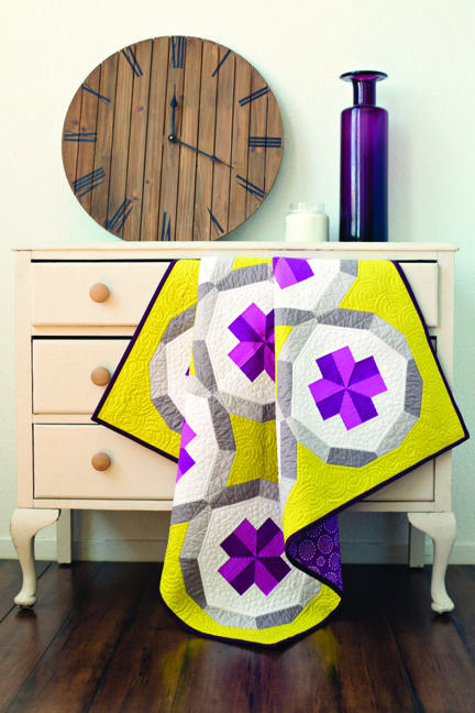 Designed, pieced, and quilted by Cheryl Brickey. Photo courtesy of C & T Publications.