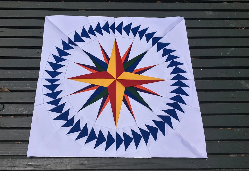 Cherie's version of Denise's pattern Nostalgia Twist is just beginning