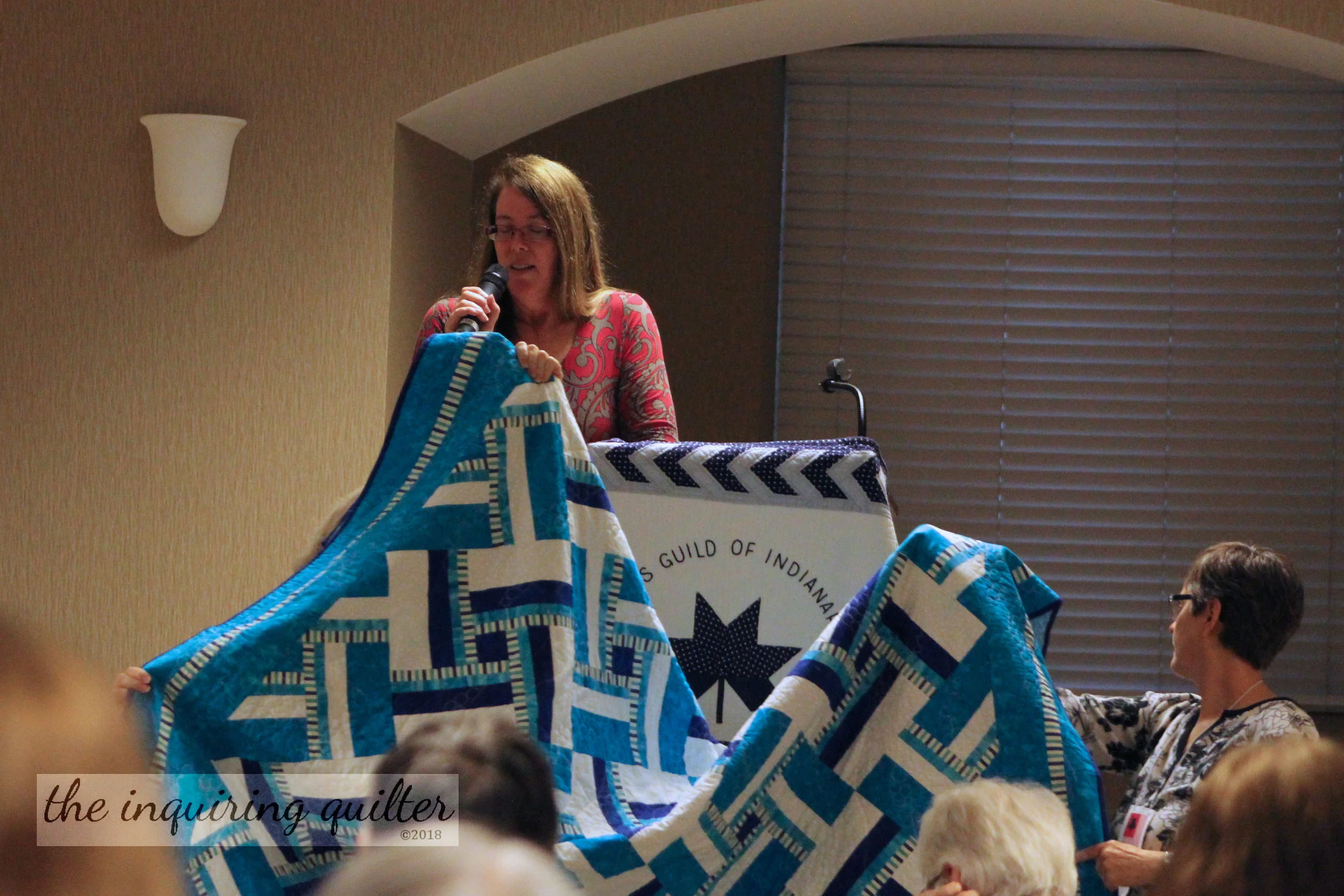Water Vortex quilt - pattern in my shop.