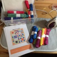 Happy fabric pull for Happy Go Lucky sew along she dyed those fabrics.jpg