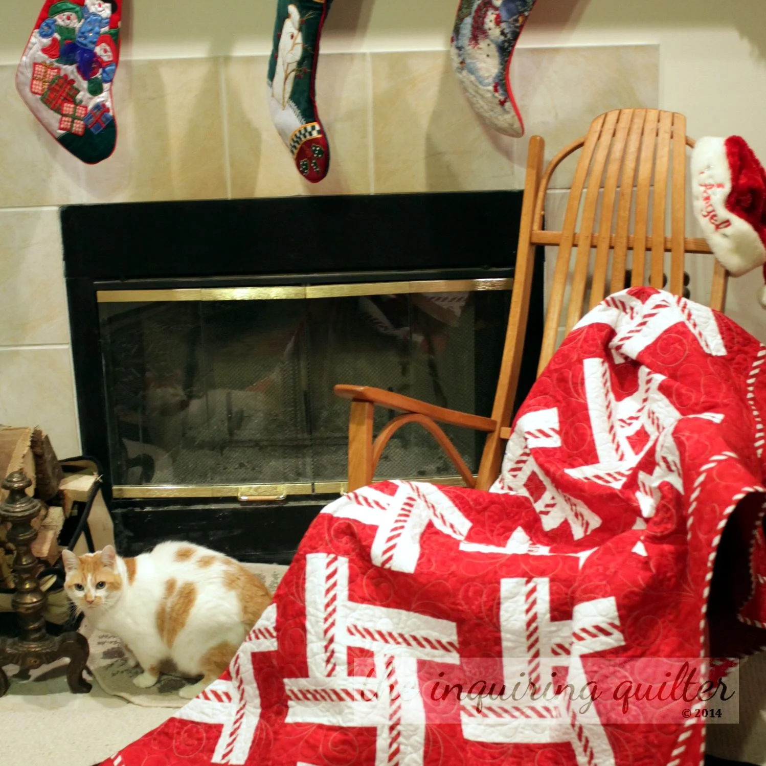 Peppermint Twist was created for my book, Idiot’s Guide: Quilting. I recently released the pattern for Peppermint Twist separately, and it’s available in my store as is my book which includes 16 quilt patterns!