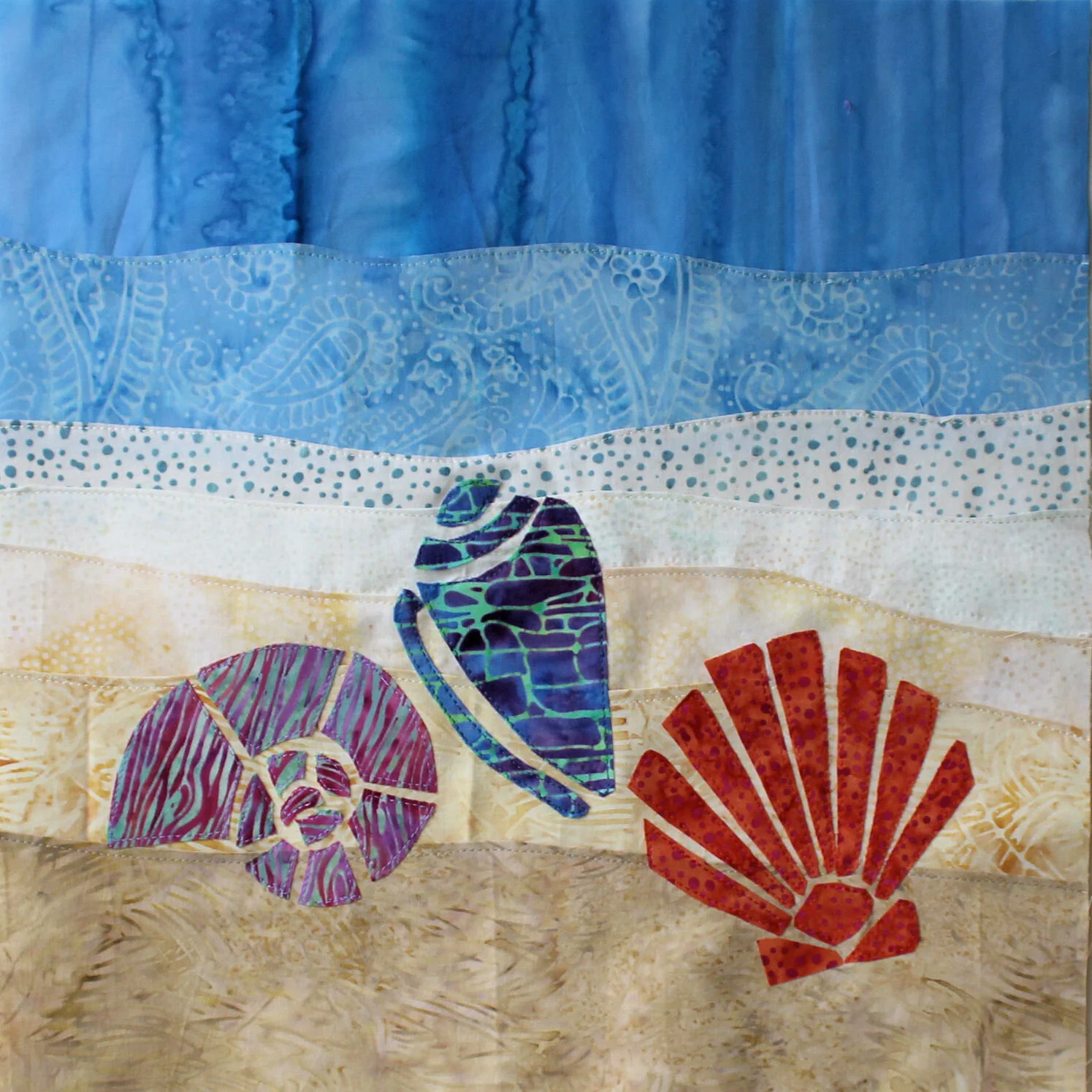 QAL By the Sea - Block 1 Seashells — The Inquiring Quilter qal-by-the-sea-block-1-seashells-the-inquiring-quilter